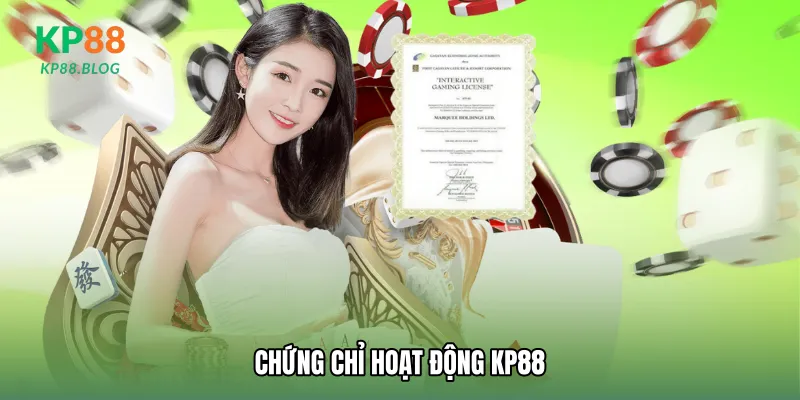 Chứng chỉ hoạt động KP88